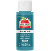 Apple Barrel Acrylic Craft Paint, Matte Finish, Tuscan Teal, 2 fl oz
