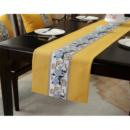 

Boho Table Runner with Tassels Table Runner Farmhouse Style for Boho Table Runner with Tassels Table Runner Farmhouse Style for Holiday Birthday Party Dining Decorations 13.2 x 40 Inch Yellow