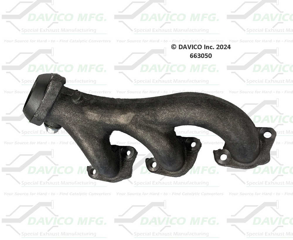 Davico Mfg 663050 Stand alone Exact-Fit exhaust manifold