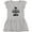 AC-Heather Grey, variant on Inktastic Easily Distracted by Goats Girls Toddler Dress