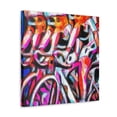 thumbnail image 2 of Bike Riders Expressionism - Canvas, 2 of 10