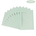 thumbnail image 2 of Honeydew Acid Free 11x14 Picture Frame Mats with White Core Bevel Cut for 8.5x11 Pictures - Fits, 2 of 4
