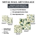 thumbnail image 4 of Designart "Leaves In Zen Tranquility" Plants Wall Art Set Of 5 - Green Bohemian For Bedroom Wall Art Set, 4 of 6