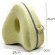 thumbnail image 3 of Almohada ortopédica para la rodilla con alivio de la ciática, almohada para la rodilla que alivia la espalda de la espuma viscoelástica de la ciática Pai. Afortunado Sencillez, 3 of 5