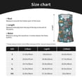 thumbnail image 5 of Bixox Women's cute Skull organ Printed Sleeveless Fitness Workout Running Quick-Dry Tank Top, 5 of 5