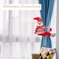 thumbnail image 4 of DPTALR Christmas Decorations Home Curtain Decoration Button Cartoon Doll Hugging Button Window Decoration Christmas Gifts, 4 of 6