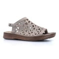 thumbnail image 3 of Naot Amadora Sandal Stone Nubuck Womens Wide Footbed Adjustable 63417-H53, 3 of 4