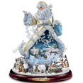 thumbnail image 1 of Figura de Santa Claus Móvil de The Bradford Exchange Thomas Kinkade, 1 of 5