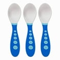 thumbnail image 3 of First Essentials by NUK Kiddy Cutlery Spoon Set, color may vary, 3pk, 3 of 7