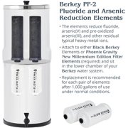 Berkey PF-2 Fluoride/Arsenic Replacement Filters, 2-Pack