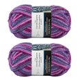 thumbnail image 3 of MAINSTAYS 2 Pack Purple Polyester Yarn, 3 of 3
