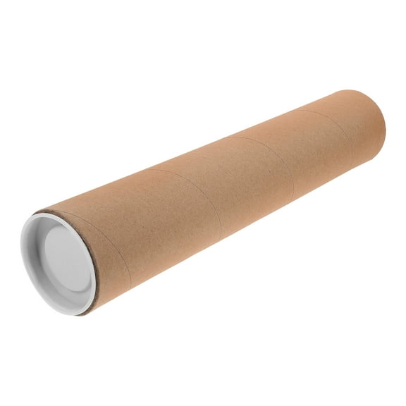 WHAMVOX Paper Cardboard Tube Craft Paper Tube Blank Cardboard Tube Poster Packing Tube