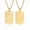 Gold Color, variant on 14K Yellow Gold USA Flag Pendant Necklace Men Bible Verse Cross Necklace for Men Women Jewelry Spiritual Necklace