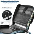 thumbnail image 4 of FORMRS Zipper Binder with Shoulder Strap 2-inch Ring 500 Sheet Capacity File Bag, Retro Tree, 4 of 5