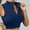 Navy, variant on SHITINN Ladies' Comfortable and Casual High Neck Zipper Quick Drying Sports Vest Plain Tops for Women Tight Long Womens Camisoles Womens Camisoles with Support Top Girls Size 12 Neck Crop Top Women's