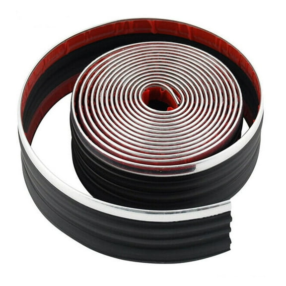 ASFIT-Autoparts 156" Black & Chrome Body Side Molding Trucks and Suv for Chevy for Blazer for Tahoe for C1500 for C1500 Suburban,for GMC for Yukon for C1500 for C1500 Suburban RB-C928