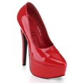 thumbnail image 2 of Ellie Shoes E-652-Prince 6.5" Stiletto Heel Womens Pump. Red / 5, 2 of 6