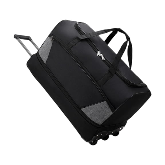 yotijay Wheeled Rolling Duffle Bags Space Saving Luggage Bag for Picnic Outdoor Women M