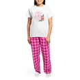 thumbnail image 4 of CafePress - Children Heritage Women's Light Pajamas - Women's Short Sleeve Print T-Shirt and Pants Light Cotton Pajama Set, 4 of 7