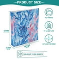 thumbnail image 5 of Watercolor Kelp Pattern 3 Ring Hardcover Binders 1.5in Round Rings for Letter-Size Folder Paper Organizer Pockets for Office Student Recipe, 5 of 9
