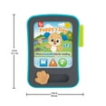 thumbnail image 6 of Fisher-Price Laugh & Learn Puppy's Storytime Reader Baby Electronic Learning Toy with Music & Lights, 6 of 8