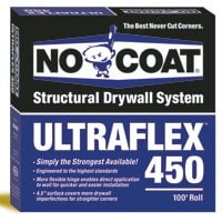 Bullnose Drywall Corners - CORNER DRYWALL 4.5INX100FT