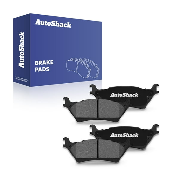 AutoShack Rear Ceramic Brake Pad Set Replacement for 2012-2018 Ford F-150 2012-2013 Ford Lobo 4-PC