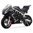 thumbnail image 5 of MotoTec Cali 36v Electric Pocket Bike Mini Motorcycle White, 5 of 5
