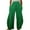 Green, variant on AKAFMK Women's Casual Pants Cotton Linen Baggy Pants Elastic Waist Relax Fits Lantern Trouser with Pockets
