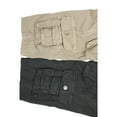 thumbnail image 6 of Boy's 2Pc Combo Belted Twill Cargo Shorts, Charcoal/Stone, 14, 6 of 9