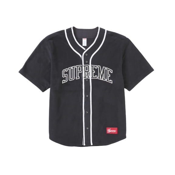Supreme Men's Polartec Baseball Jersey Black, from StockX