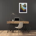 thumbnail image 3 of Gos, Alejandra 15x18 White Modern Wood Framed Museum Art Print Titled - Looking down the Slough, 3 of 4