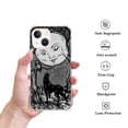 thumbnail image 2 of Wolf Moon Tarot Case Compatible with iPhone 13 Mini,Unique Art Design TPU Bumper Cover Case, 2 of 5