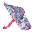 thumbnail image 1 of M Gorra con visera para mascotas, gorro para el sol para cachorros, sombrero para el sol de verano, lindo sombrero Floral para mascotas, fácil de usar, 1 of 5