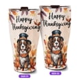 thumbnail image 2 of Happy Thanksgiving Cavalier King Charles Spaniel Welcome Thankful Fall Autumn 30oz Stainless Steel Tumbler Insulated Cup with Lid Dog Lover Gifts - 02021, 2 of 5