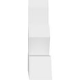 thumbnail image 3 of 60"W x 22 1/2"H x 6"D x 6"F, 9/12 Pitch, Saratoga Architectural Grade PVC Gable Bracket, 3 of 8