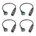 thumbnail image 1 of Cable adaptador Teansic XLR hembra a terminal de 3 pines, 1 of 6
