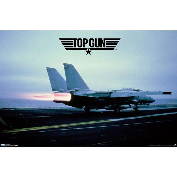 Top Gun Maverick Plane Poster Walmart Com
