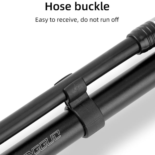 Ciclismo Aleación de aluminio portátil de la bomba de la bici de alta presión 300psi para el neumático de la suspensión de la horquilla Ehuebsd Para estrenar
