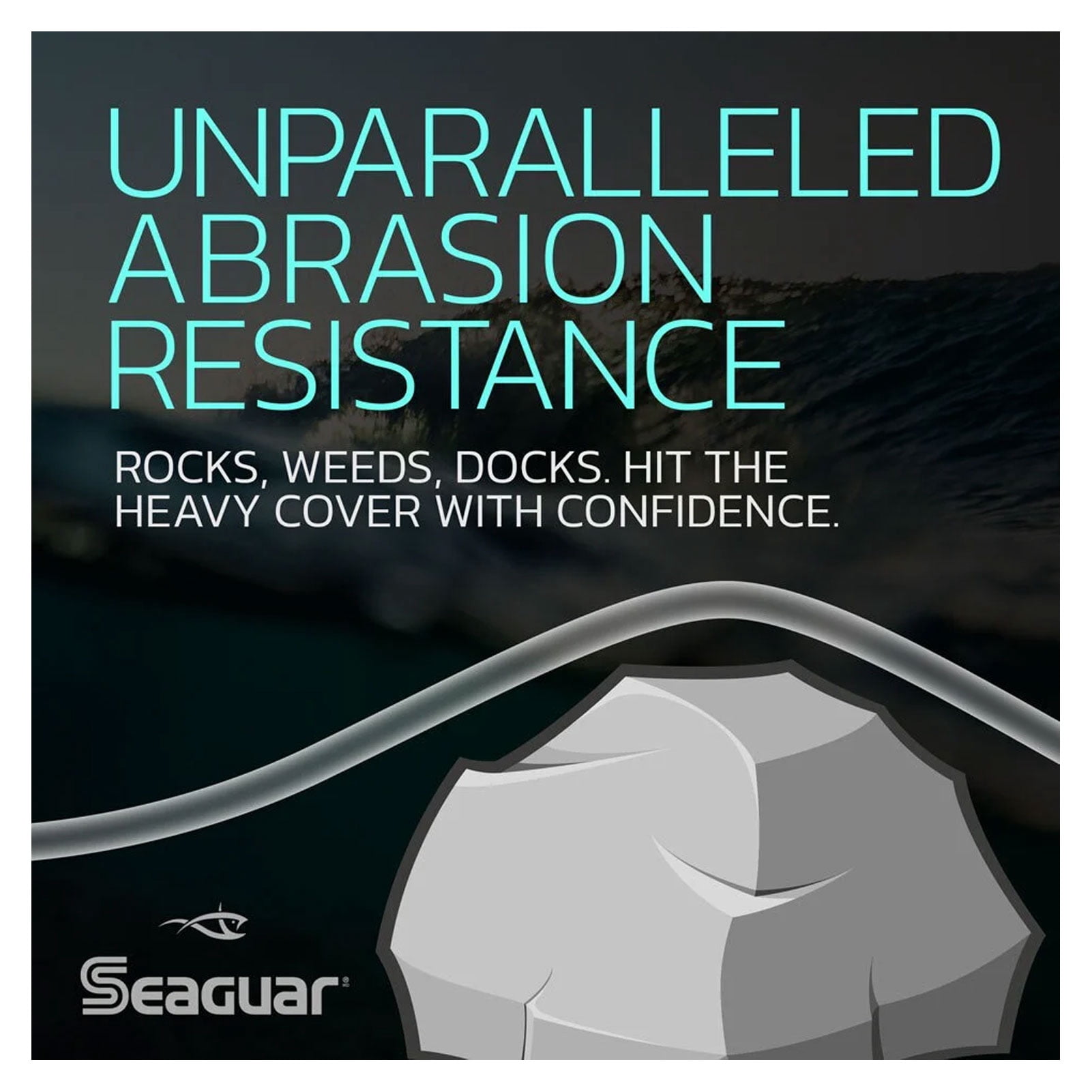 Seaguar 40GL50  Gold Label 40lb Fluorocarbon Fishing Leader Line (50 Yards)