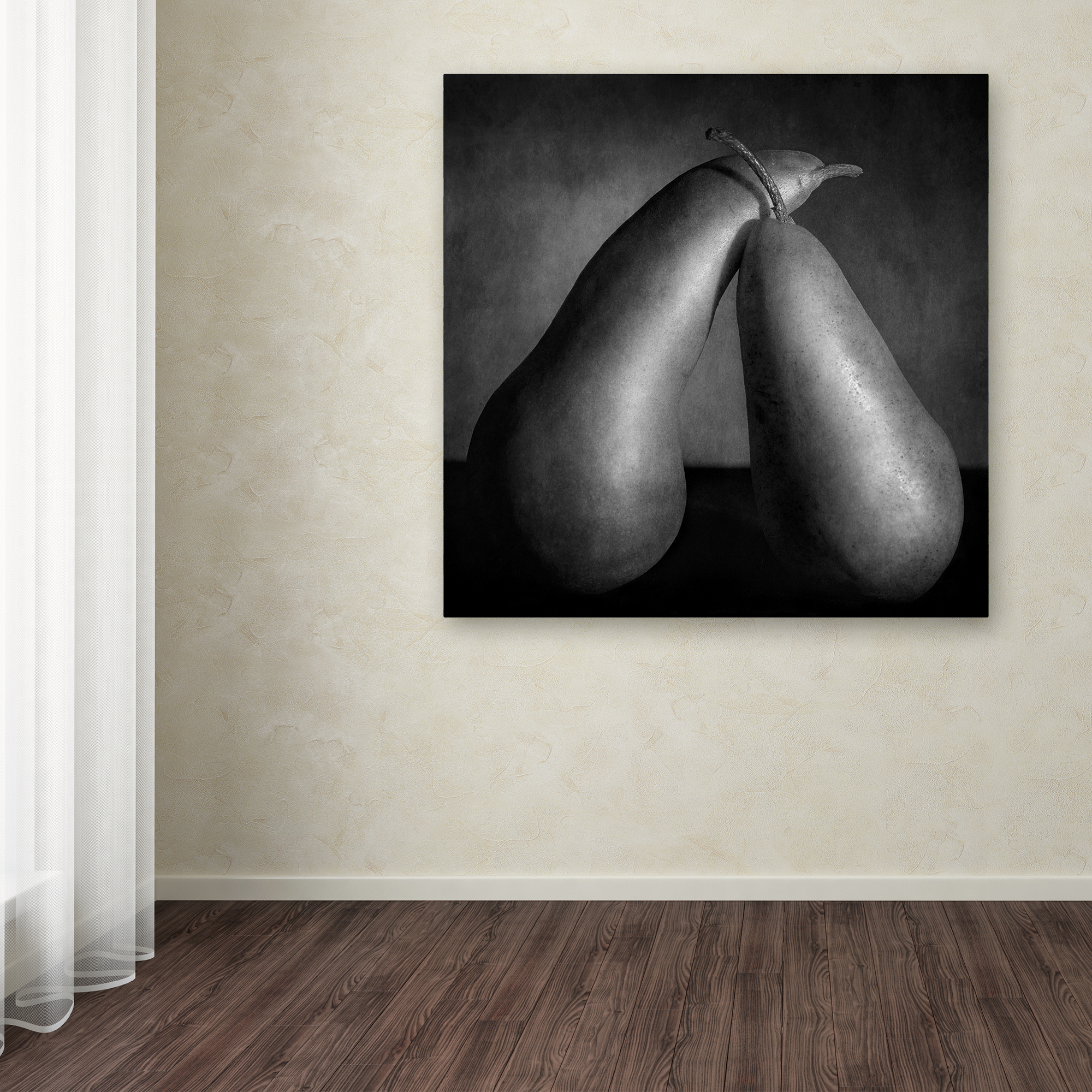 Trademark Fine Art "Peras Tiernas" Canvas Art by Moises Levy