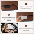 thumbnail image 4 of Car Air Freshener - Keychain Stone Air Freshener - Long-lasting Car Deodorizer and Fragrance Diffuser, Suitable for Sedan, Truck and - 2 Clips - Variety 4-Piece Set (Teak - Amber - Cabin - Open Air), 4 of 5