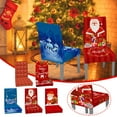 thumbnail image 3 of dajkiuy Christmas Chair Covers for Dining Room, Stretch Dining Chair Cover, Kitchen Chair Slipcovers, Removable Seat Protector for Home or Party (Xmas Style), 3 of 3