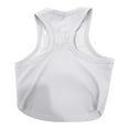 thumbnail image 5 of Lixiuxyad Cami Tank Top Women's Tanks And For Everyday Wear Striped Ribbed Tank Top For Spring And Summer Pairing With Denim Jeans Comfortable And Easy To Clean(White M), 5 of 5