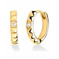 thumbnail image 1 of Pendientes Aretes Xtellar Dorados Diamante En Aro Estrella, 1 of 4