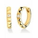 thumbnail image 1 of Pendientes Aretes Xtellar Dorados Diamante En Aro Estrella, 1 of 4