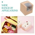 thumbnail image 3 of MRLESS 20PCS Paper Cupcake Boxes Portable Single Individual Cupcake Boxes with Window and Inserts for Wedding Candy Boxes, 3 of 6