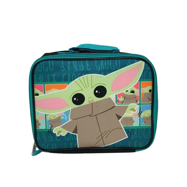 Star Wars "The Child" Lunch Bag Insulated Grogu Baby Yoda Boys Teal