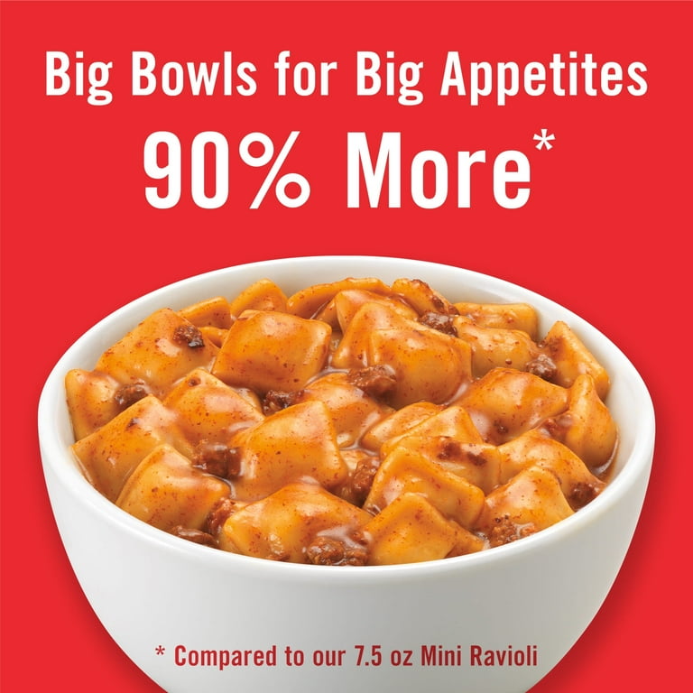 Chef Boyardee Mini Ravioli, Beef Ravioli in Pasta Sauce, 14.5 oz