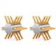 thumbnail image 1 of 2X Desplumador de Pollos, Accesorio de Taladro, Desplumador de Pollos de Acero Inoxidable, MáQuina Desplumadora de Plumas de Pollo de 18 Dedos, 1 of 5
